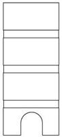 Cassaforma Ø38x80mm - Italy