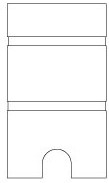 Cassaforma Ø55x80mm - Italy