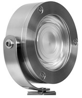 Faretto giardino Inox ROTONDO ORIENTABILE 9W - Italy