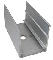 CLIP DI FISSAGGIO IN ALLUMINIO L. 30MM PER FLEX 1515