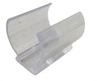 CLIP DI FISSAGGIO IN PLASTICA PER FLEX D25