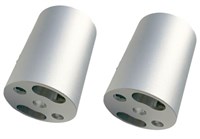 Kit A PLAFONE verticale DOPPIO per flex neon D23