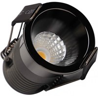 Faretto da incasso 5W Cromo nero CCT SELEZIONABILE - FINE SCORTE