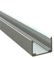 PROFILO IN alluminio PER FLEX 1212 Flat / convex - 1MT